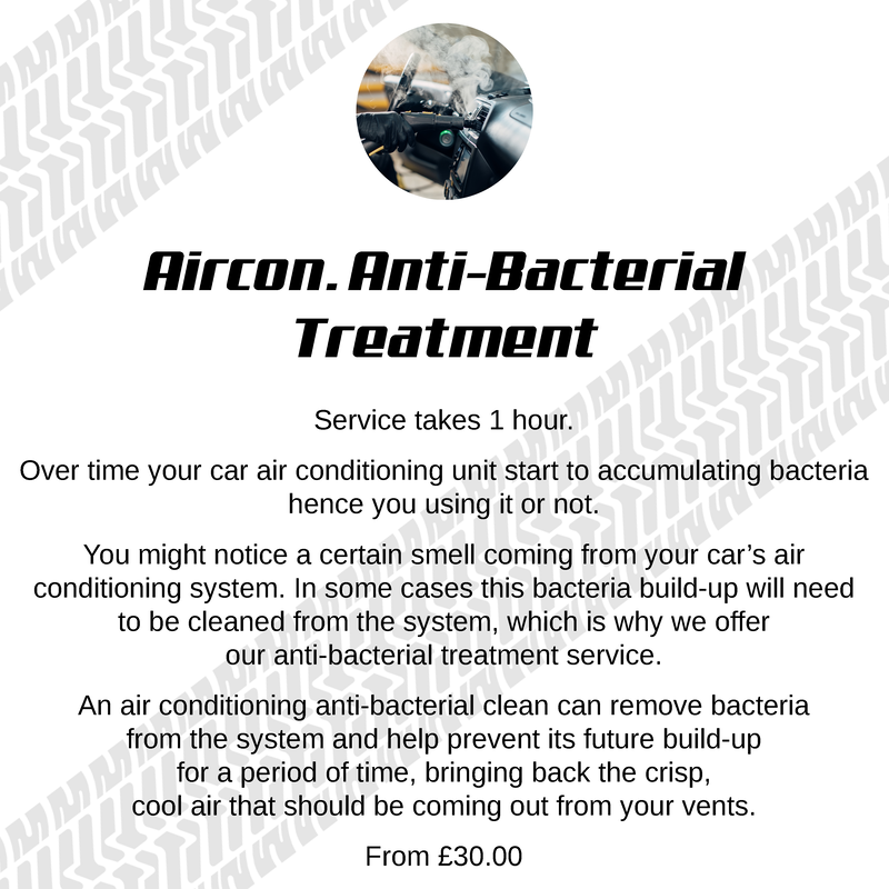 Air con. Anti-Bacterial Treatment